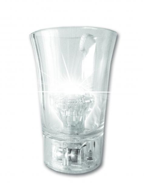 Light Up Diamond Shot Glass With String Clear
