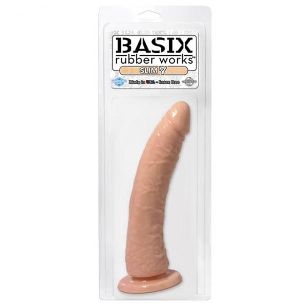 Basix Dong Slim 7 With Suction Cup 7 Inch