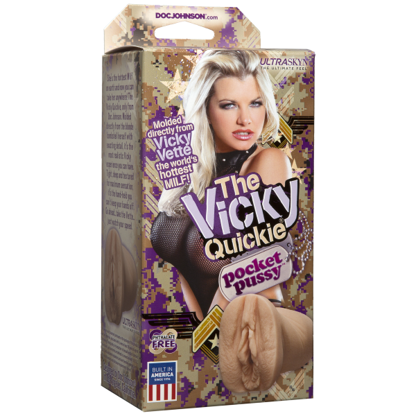 Vicky Vette The Quickie Ultraskyn Pocket Pussy
