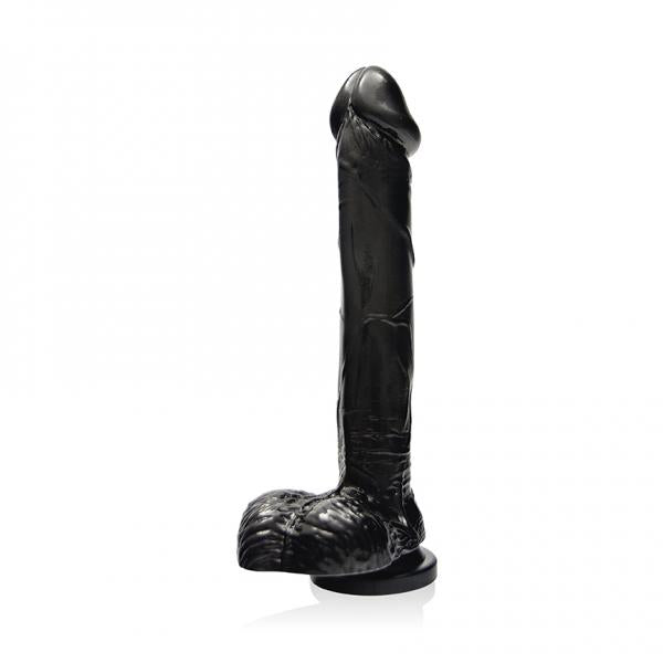 9 inches Cock with Balls & Suction Cup Black