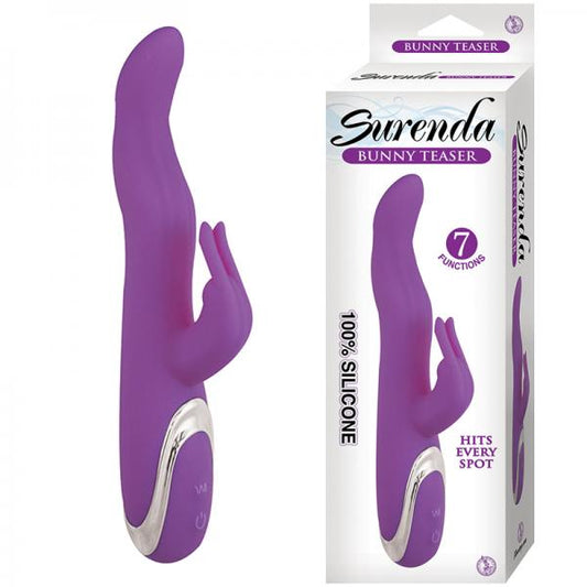 Surenda Bunny Teaser 7 Function Purple Vibrator