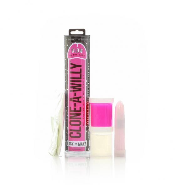 Clone A Willy Hot Pink Glow In The Dark