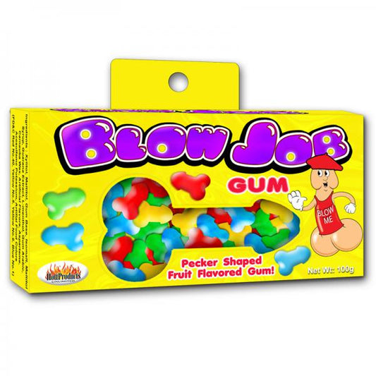 Blow Job Pecker Shaped Bubble Gum Fruit Flavored 3.5oz