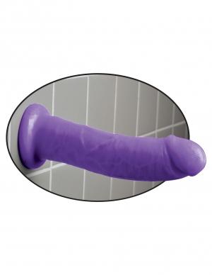 Dillio Purple 8 inches Slim Realistic Dildo