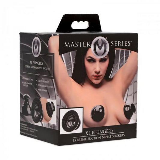 Master Series Xl Plungers Extreme-suction Nipple Suckers