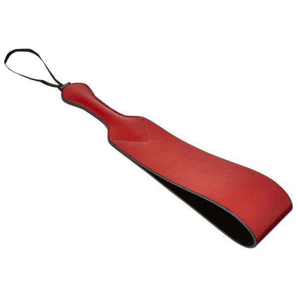 Sportsheets Saffron Loop Paddle Black Red
